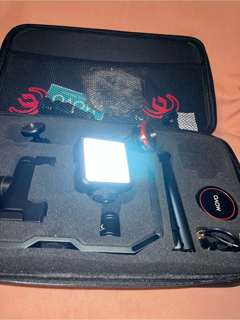 Black Portable Video Accessory Kit